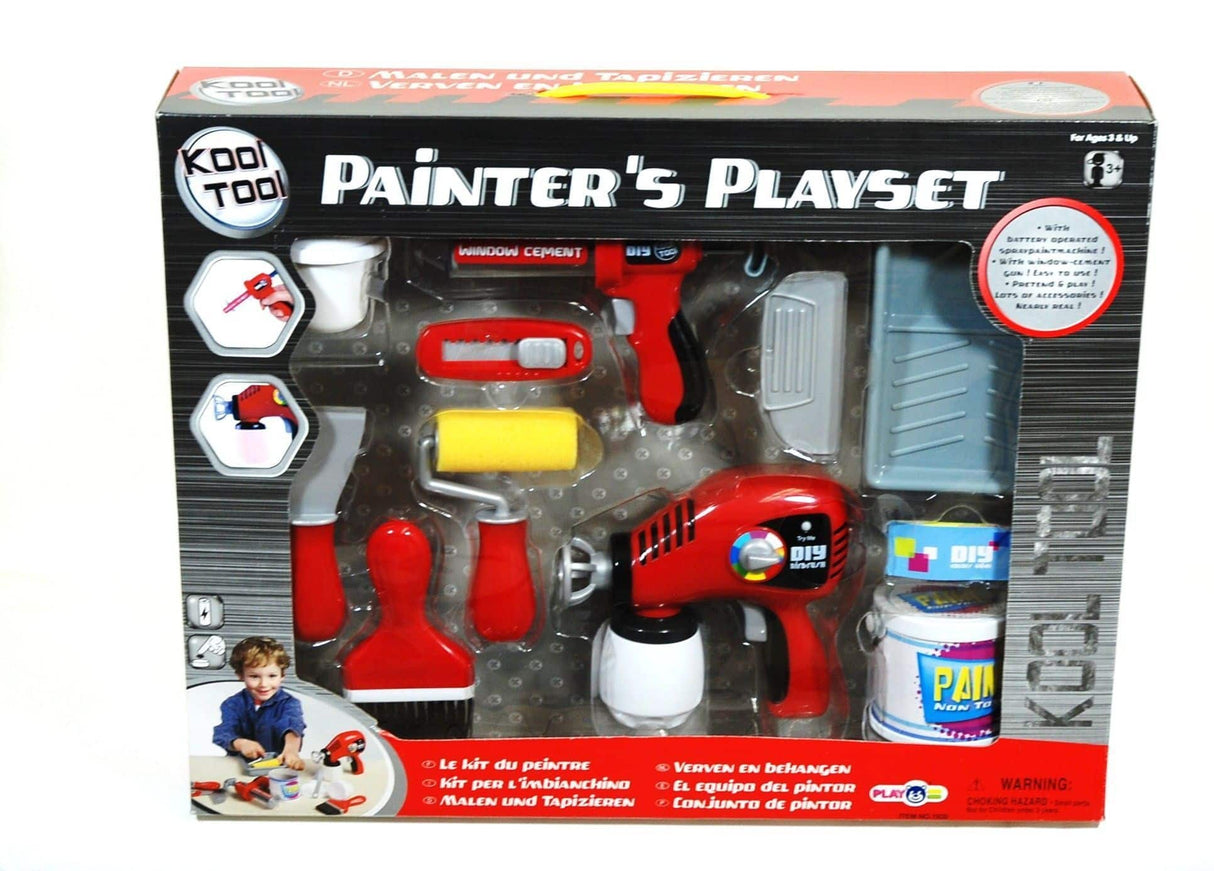 Playgo Farbspritzgerät mit Zubehör
