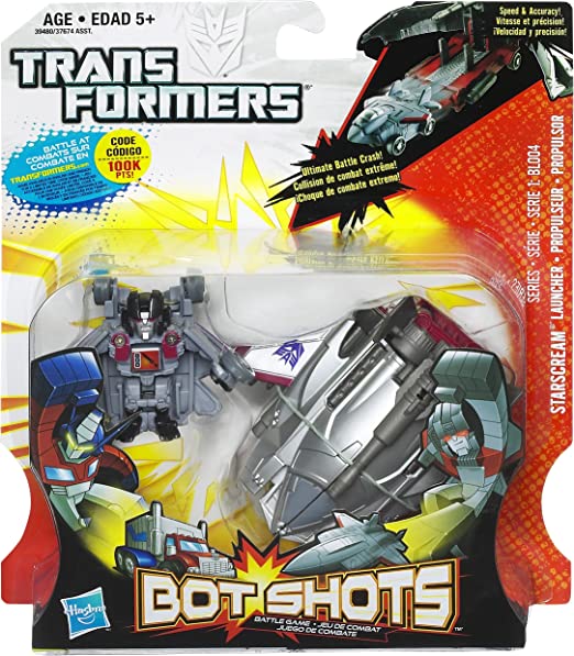 Hasbro Transformer Bot schießt Starscream Launcher