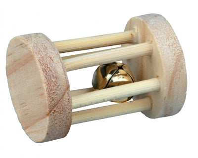 Trixie Holzspielrolle mit Glocke