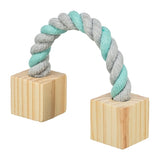 Trixie Spielseil mit Holz