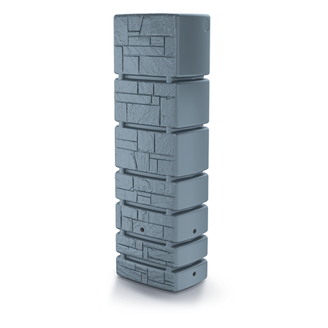 Prosperplast 1071713 - Regentonne 350l Turm steingrau | 1 Stk