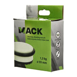 Mack 1069044 - zware deurstop wit 1,3 kg ø 95mm hoogte 35mm | 6 stuks