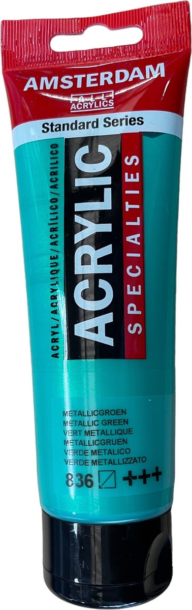 Amsterdam specialties acrylverf 120ml 836 metallic groen
