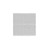 Mack 1069038 - super-vilt zelfklevend wit 34 x 34 mm 8 st pcs | 12 stuks