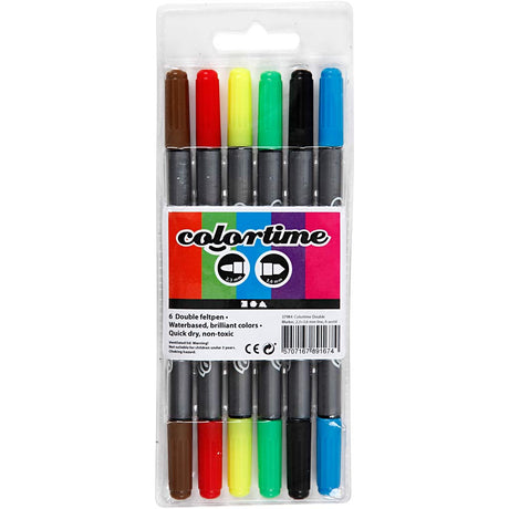 Kreativunternehmen https: www.cchobby.nl colortime-double-tip-line-thickness-2-3-3-6-mm-standard-colours-6-piece-1-box