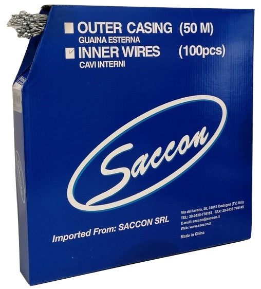 SACCON BOX INNER KABEL GEAR (4x4) Zink pr. 100 stykker SAB12203C