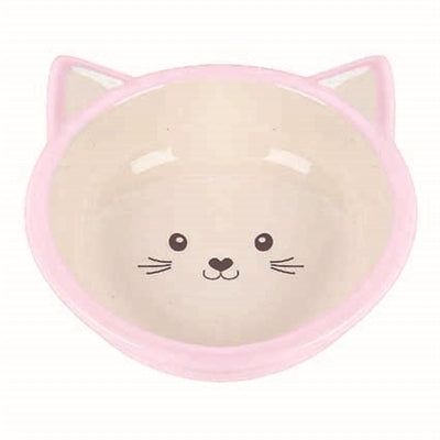 Happy Pet Feeding Bucket Kitten Pink Cream