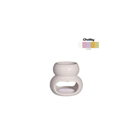 Ideas 4 Seasons Chubby Burner ã˜10xh9cm gebrochenes Weiß