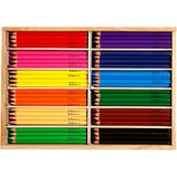 Creativ Company Buntstifte, Nachfüllung 5 mm, Jumbo, verschiedene Farben, 144 Stück 1 Box
