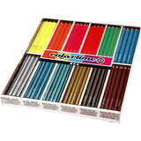 Dreiecksfarbene Stifte - Metallic und Neon, 144st.