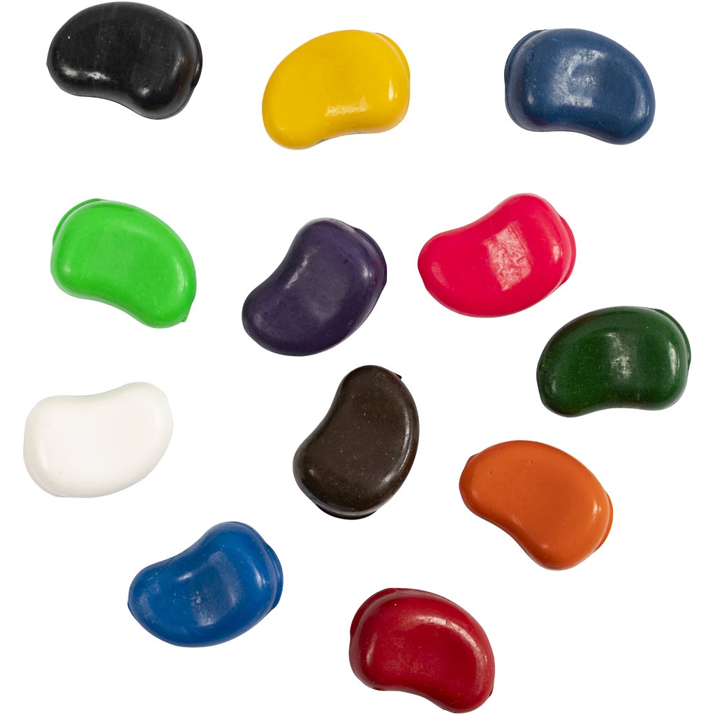 Creativ Company Chalks Bean verschiedene Farben, 12st.
