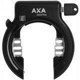 Axa Solid Ringslot - hoher Qualitätsrahmenschlitz, extra breites Öffnen, Kunst 2 Sterne, schwarz - 58 mm