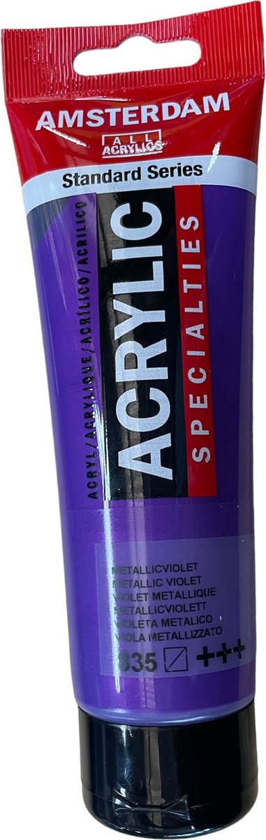 Amsterdam specialties acrylverf 120ml 835 metallic violet