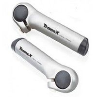 Tranzx Tranzx JD-888 Styrestang Ends Alu Silver 80 mm