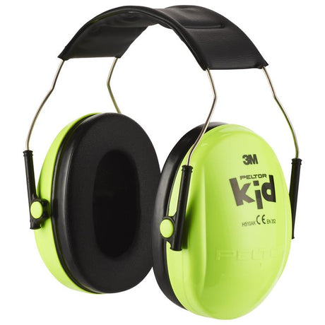 3 m Peltor-Ohrenschützer für Kinder, neongrün, H510AK