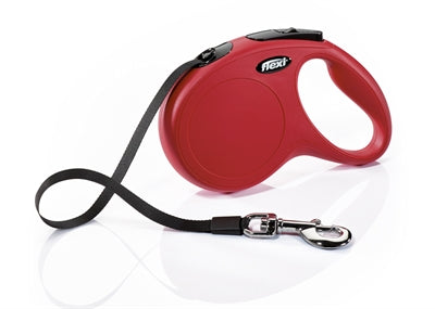 Flexi Products Retractable Line New Classic Reifen rot m 5 Meter bis 25 kg