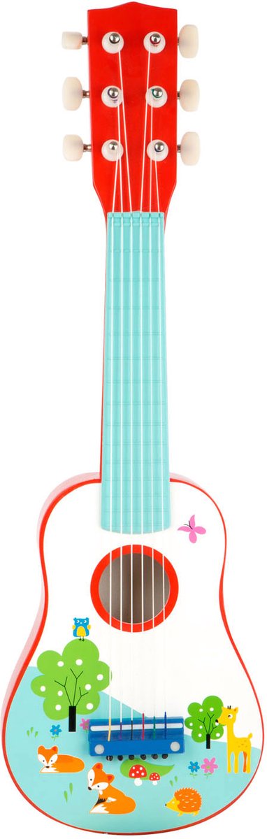 Kleiner Fuß - Holzgitarre kleiner Fuchs, 53cm