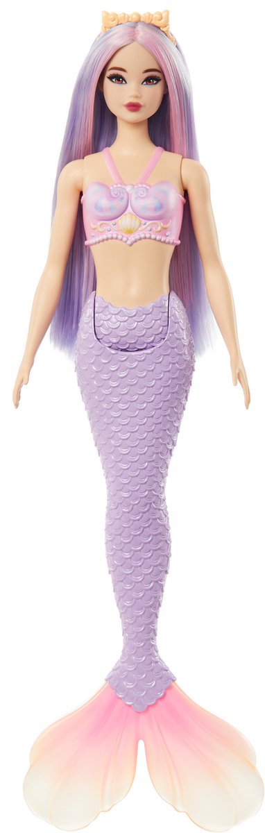 Barbie ein Hauch von Magie – lila Meerjungfrauenschwanz – Puppe