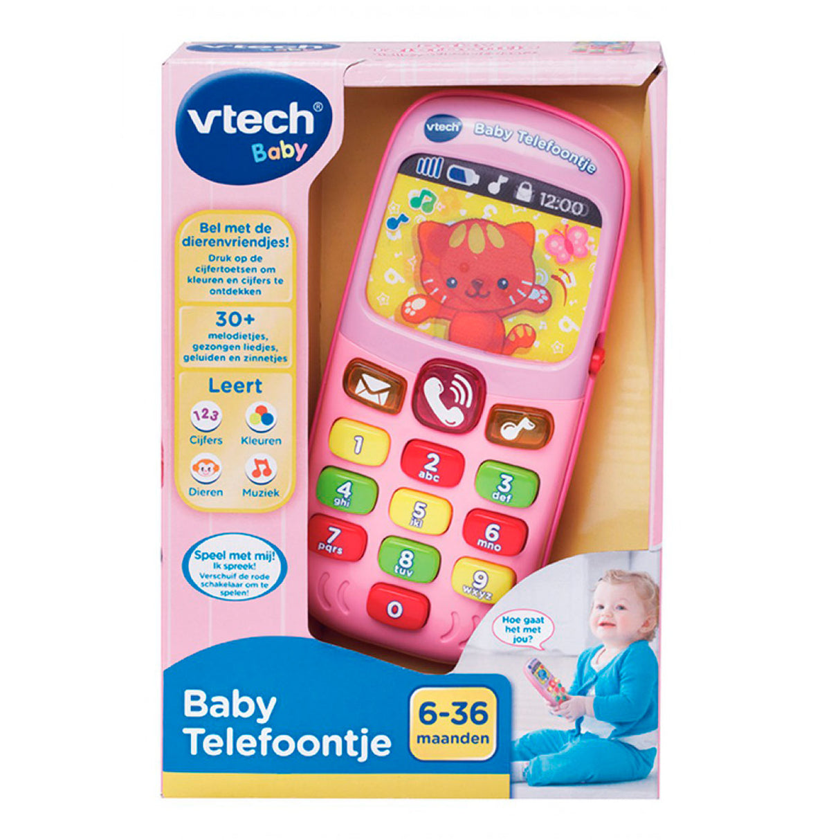 VTech Baby Téléphone Appel Pink