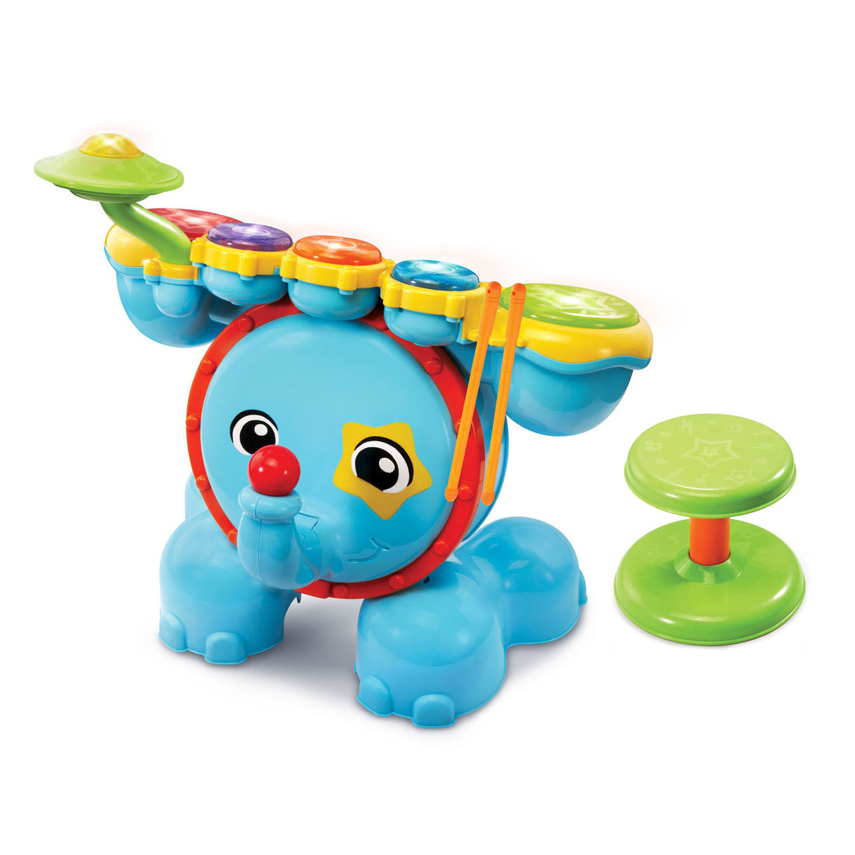 VTech Leer Drumstel junior blauw