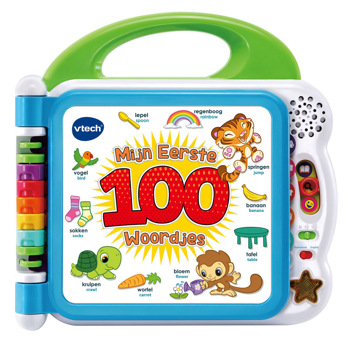 Otroška knjiga vtech mojih prvih 100 besed modre