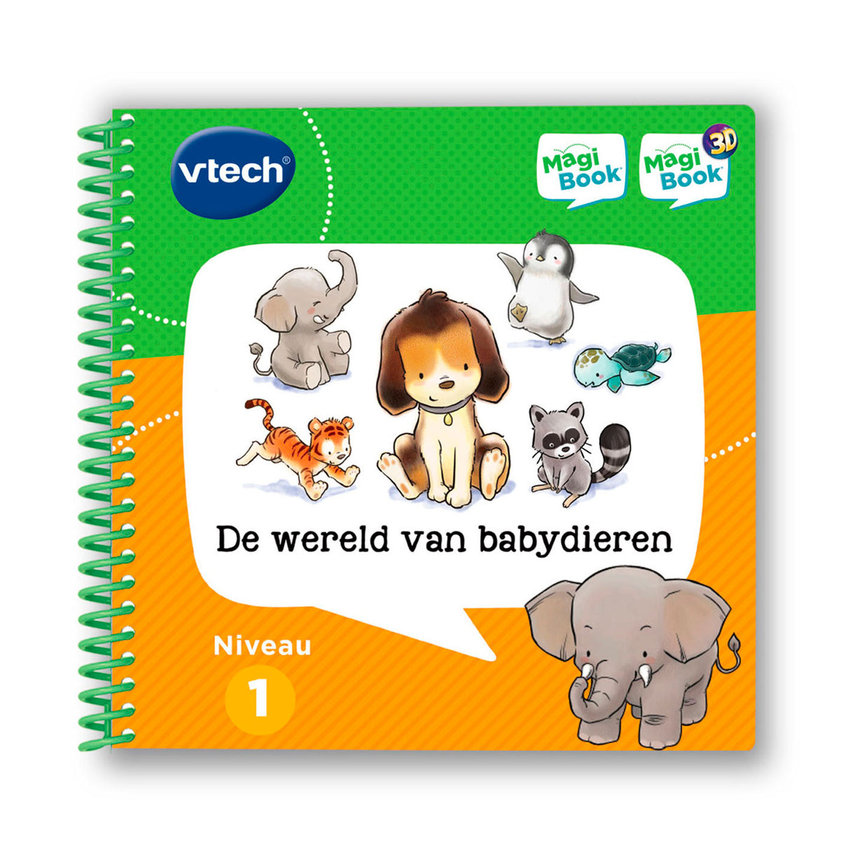 VTECH Aktivitetsbok Magibook The World of Baby Animals