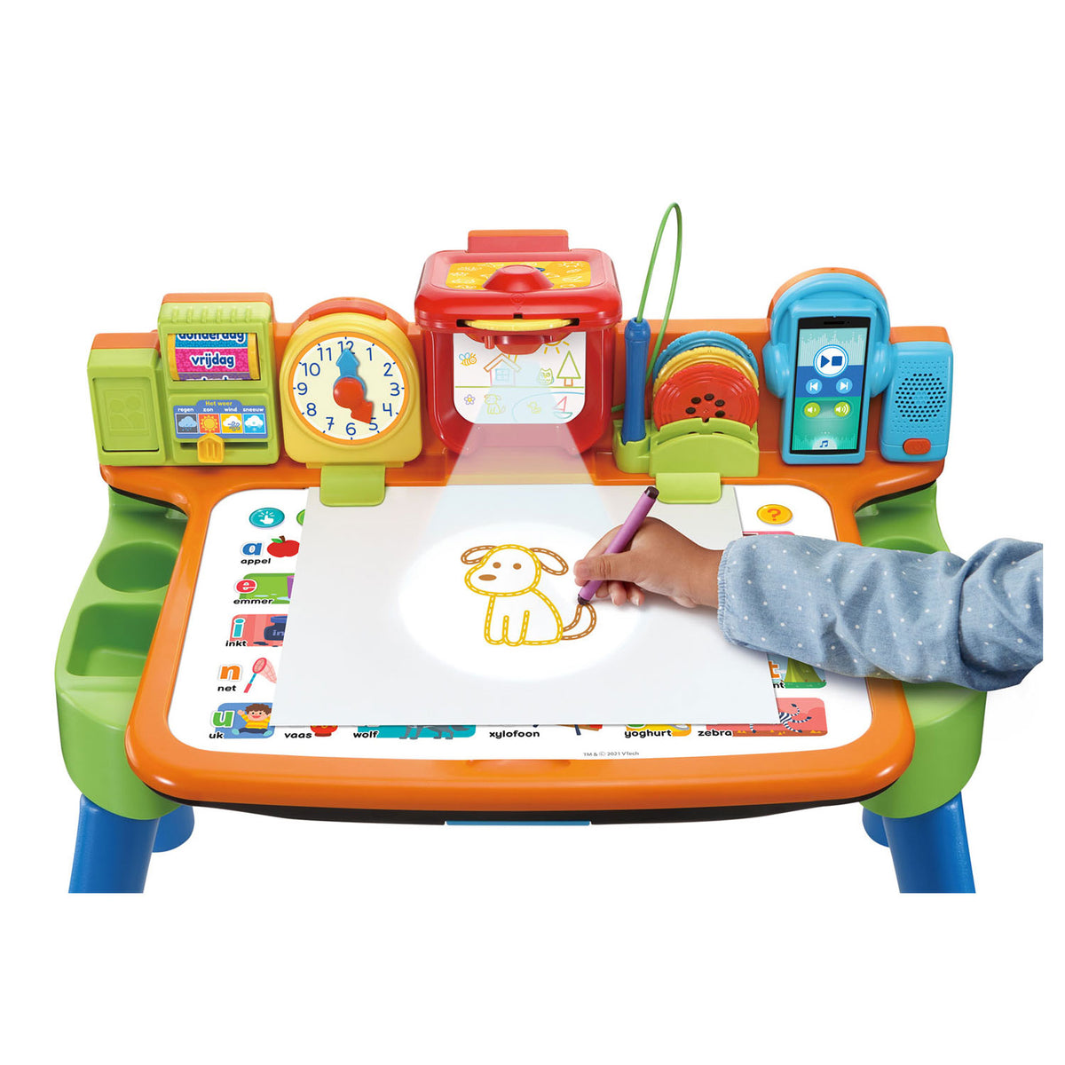 Vtech My Magic Desk 5 in 1 – interaktives Spielzeug – Kinderschreibtisch – Kleinkindtisch – für Jungen und Mädchen