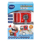 Otroška otroška kamera KidIzoom Printcam Junior Red White 4-deli