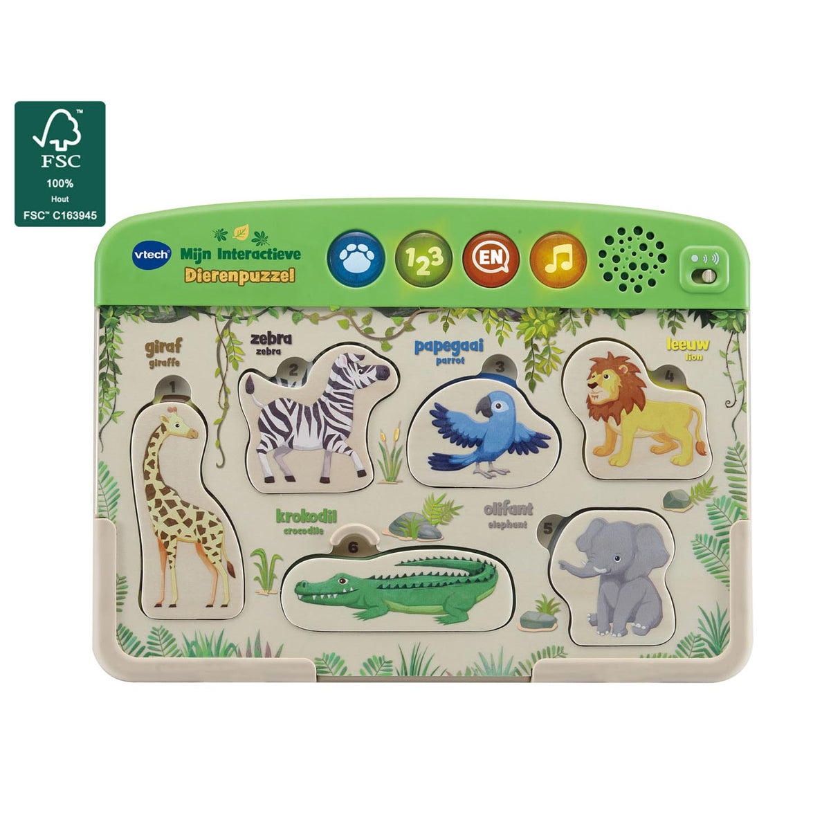 VTech mitt interaktive dyrepuslespill