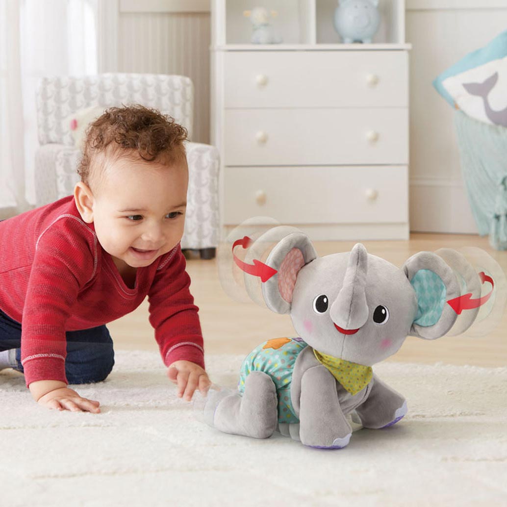 Elefante in pelle Crawl Vtech