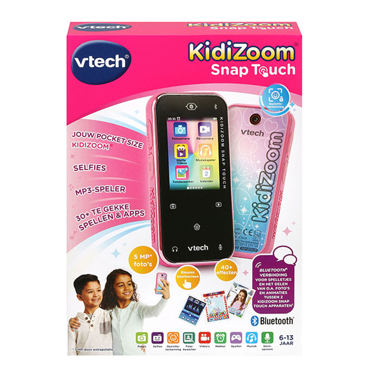 Vtech Kidsizoom Snap touch Pink