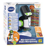Vtech mein interaktives Videomikroskop für Kinder – pädagogisches interaktives Spielzeug – lernen Sie die mikroskopische Welt kennen – Geschenk – ab 7 Jahren
