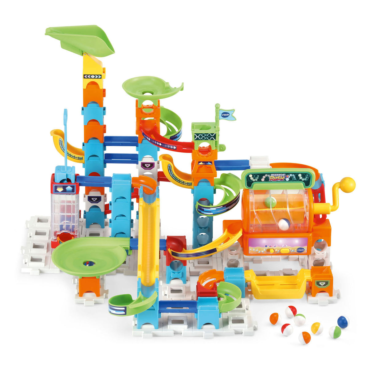 VTech Marmor Rush Knikkerbaan Super Action Set Electronic L100E