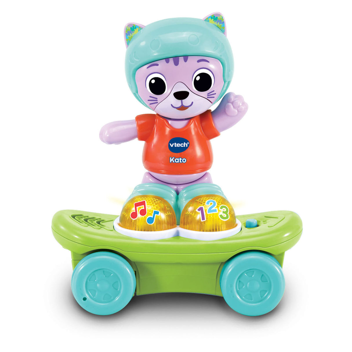 VTECH Animal Friends Kato de Skateboard Kat