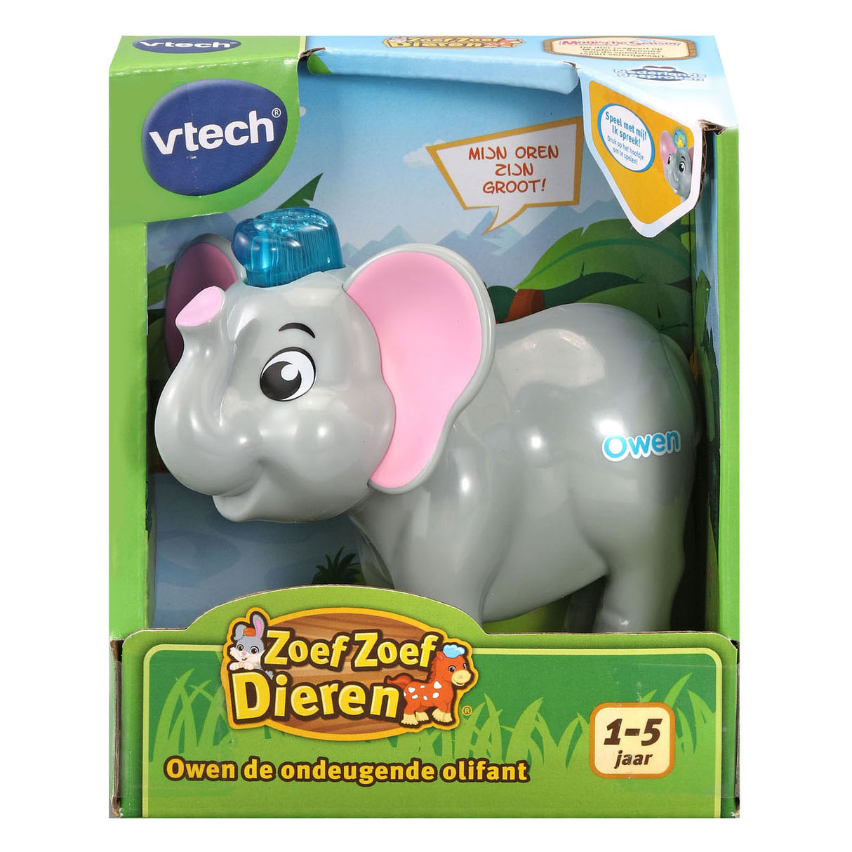 Vtech Zoef Zoef Dieren Owen el elefante travieso