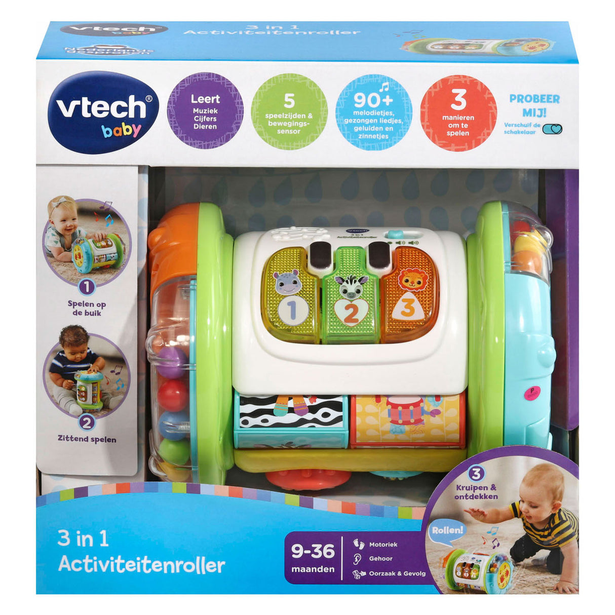 VTech Animal Friends 3in1 Aktivitetsrulle