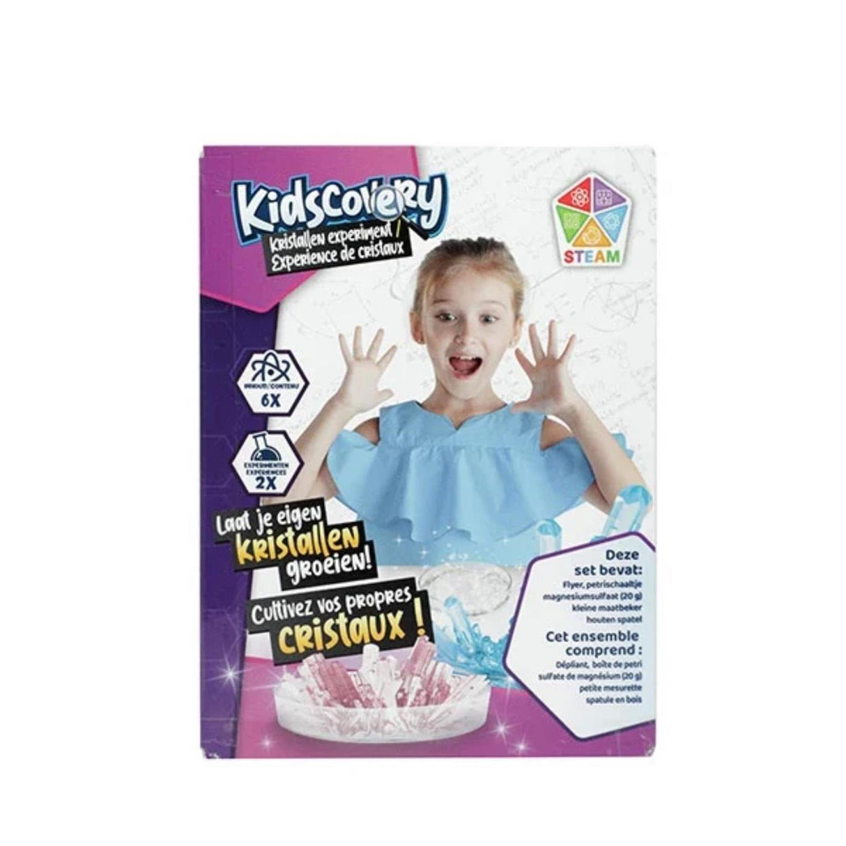 Kidscovery experimentiert mit Kristallen