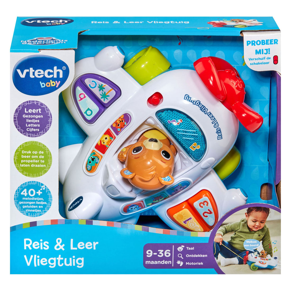 Vtech -Reise- und Lederflugzeug