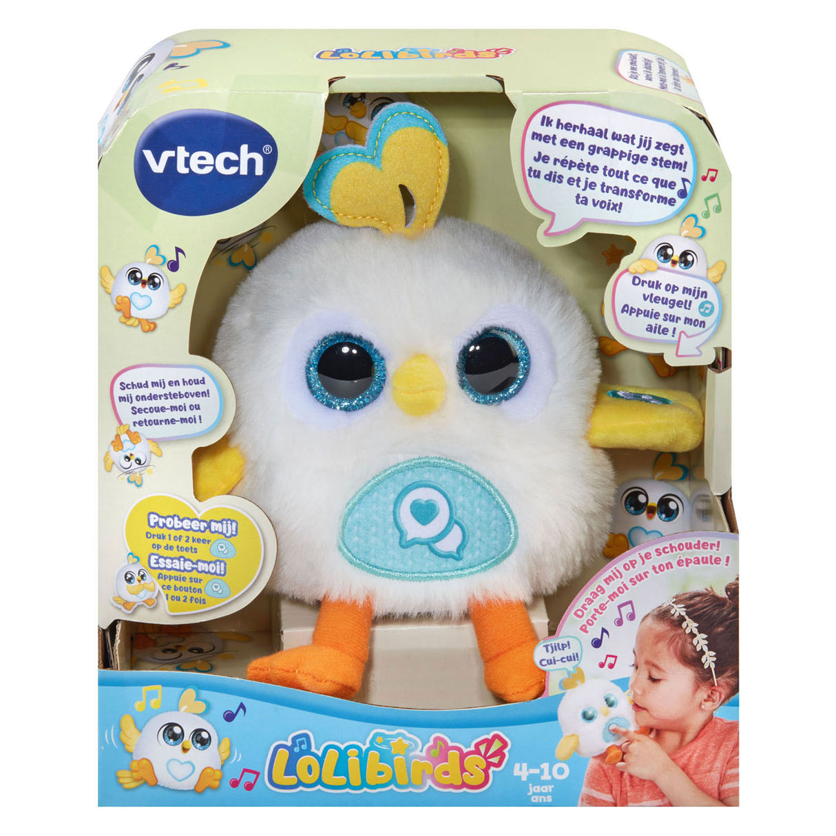 Vtech lolibirds bílý