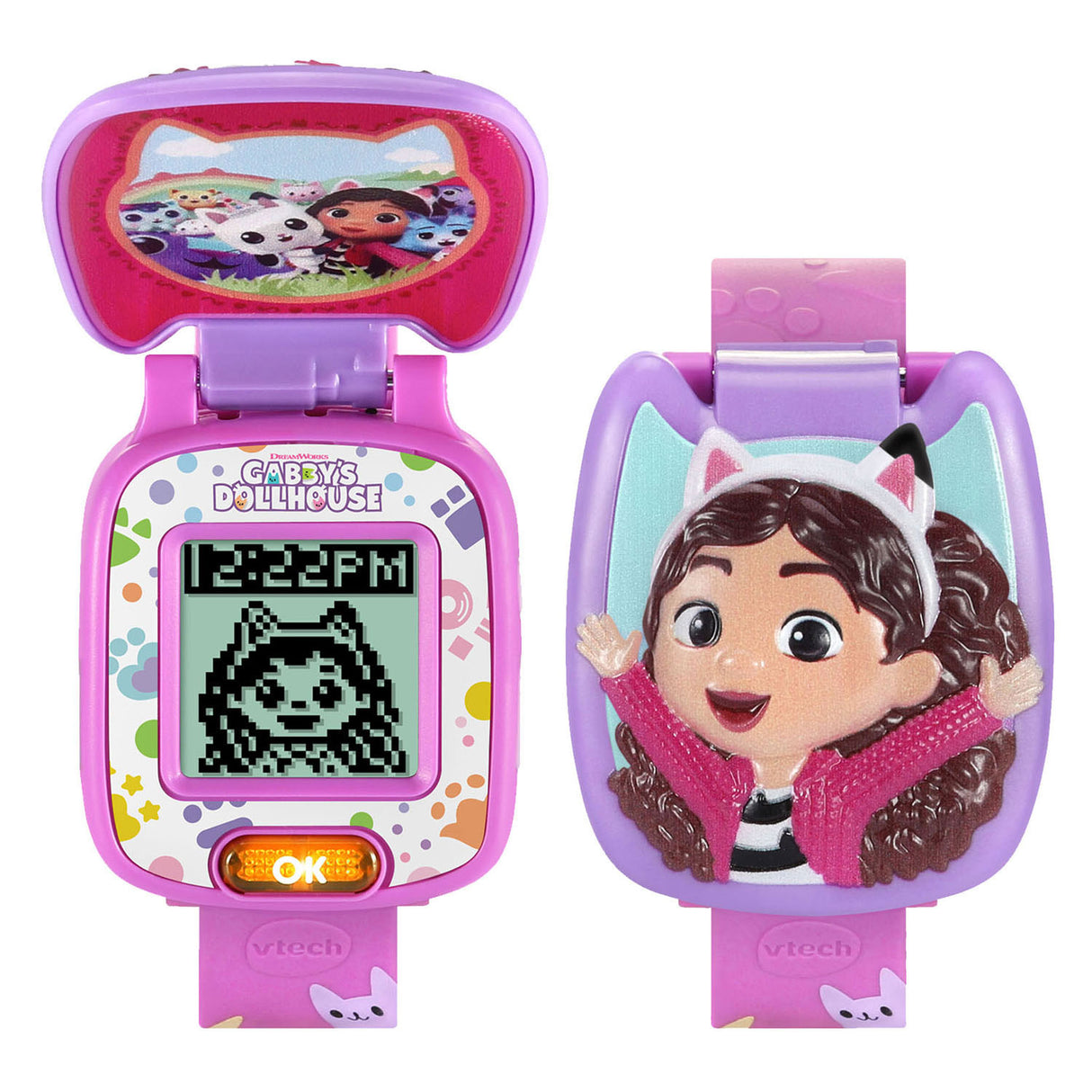 Skórzany zegarek Dollhouse Vtech Gabby