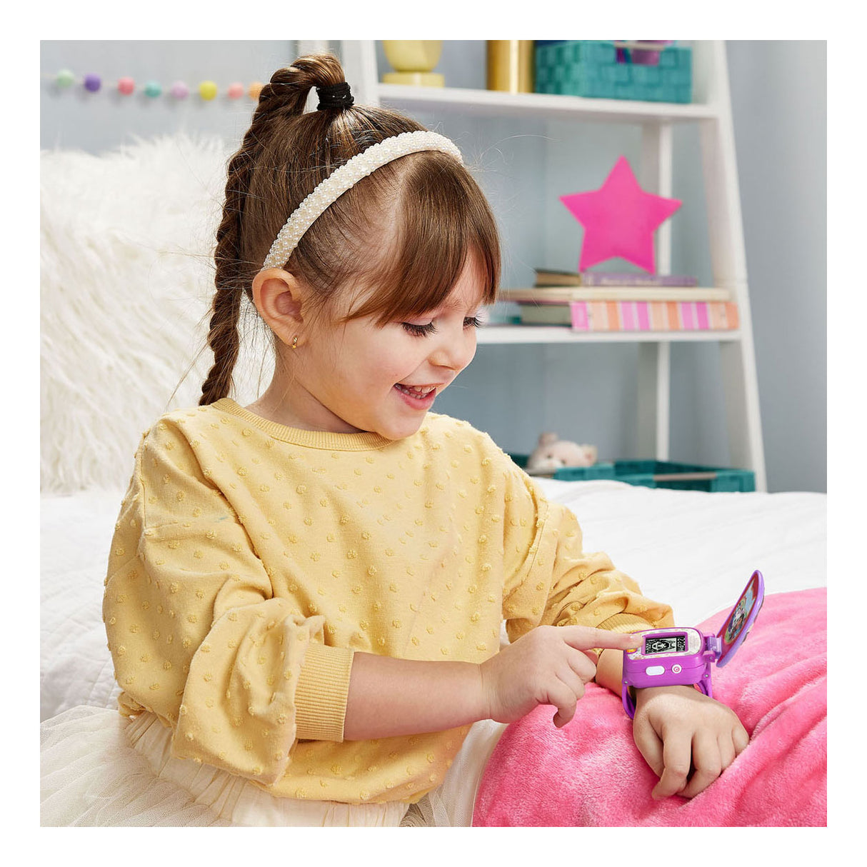 Reloj de cuero Dollhouse de Vtech Gabby