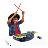 Vtech Kidi DJ-Schlagzeug – interaktives Spielzeug – regt die Kreativität an – inklusive Aufnahmefunktion Bluetooth – Spielzeug ab 6 Jahren