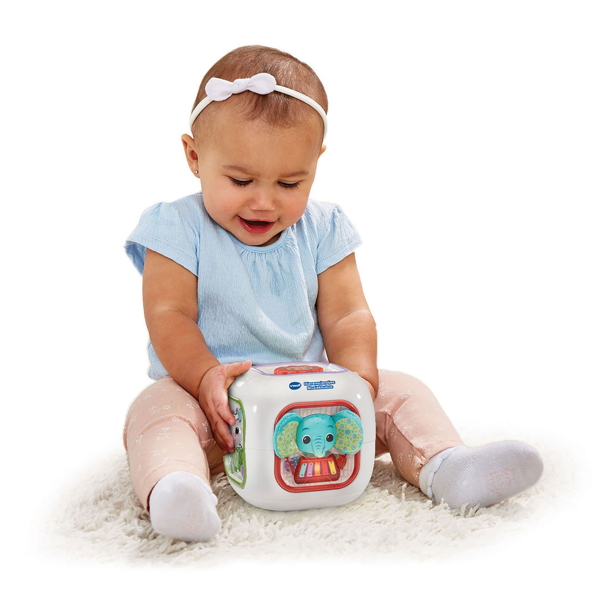 Vtech Animal Friends Musikwürfel – Lernspielzeug – über 80 Melodien, Lieder, Geräusche und Sätze – Spielzeug ab 3 Monaten