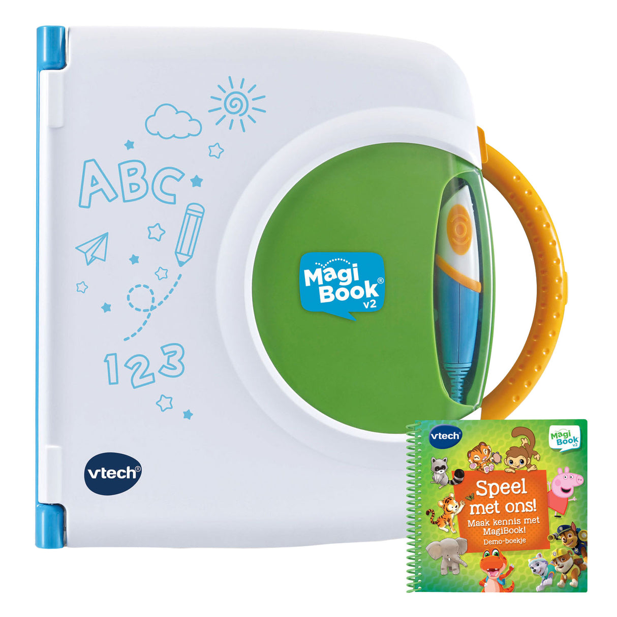 Vtech Magibook Starter Set Green With Demoboek