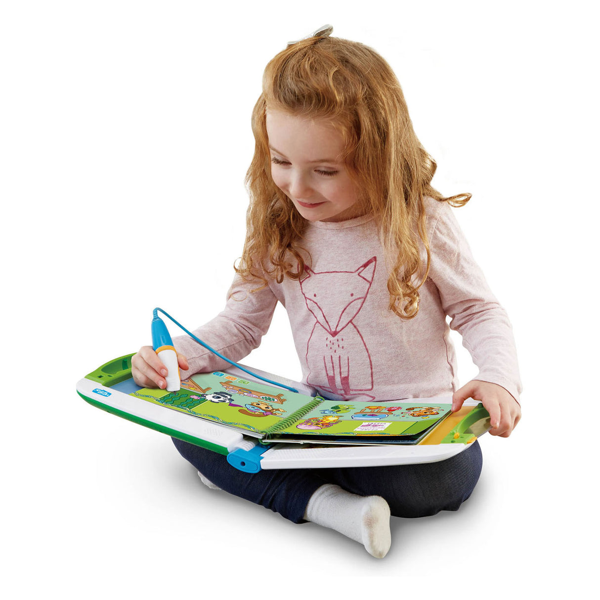 Vtech Magibook Starterset grün mit Demobuch