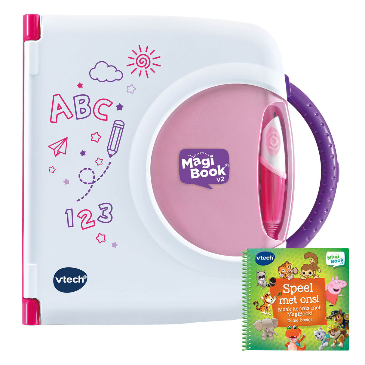 Vtech Magibook Starter Juego de rosa con Demoboek