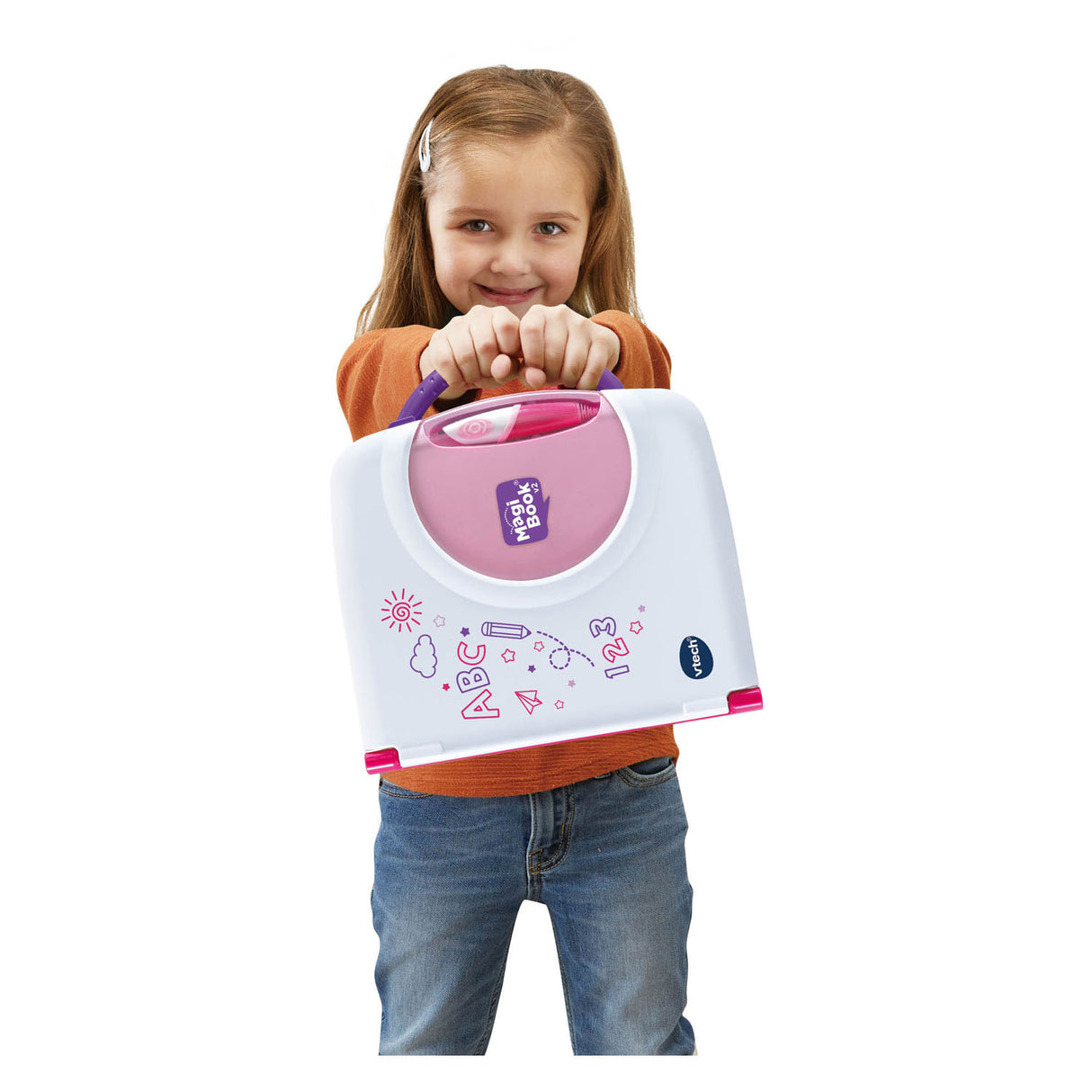 VTech Magibook Starter Set Pink With DeMoboek