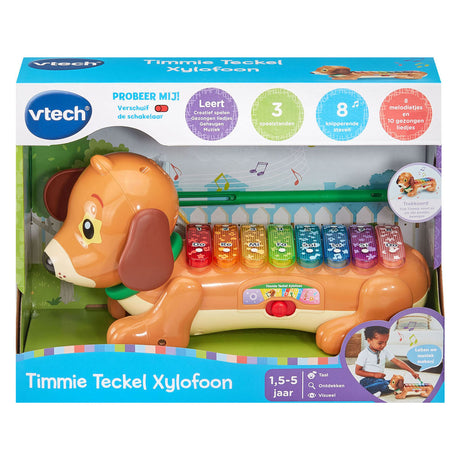 Vtech Timmie Dackel Xylophon mit Licht und Ton