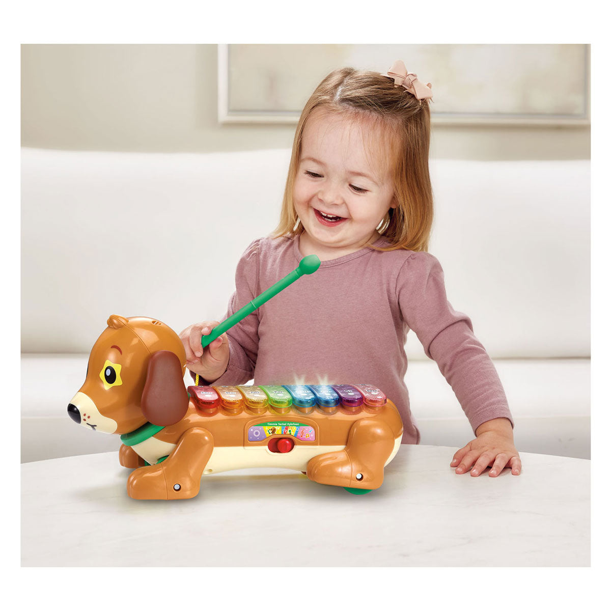 Vtech Timmie Dackel Xylophon mit Licht und Ton