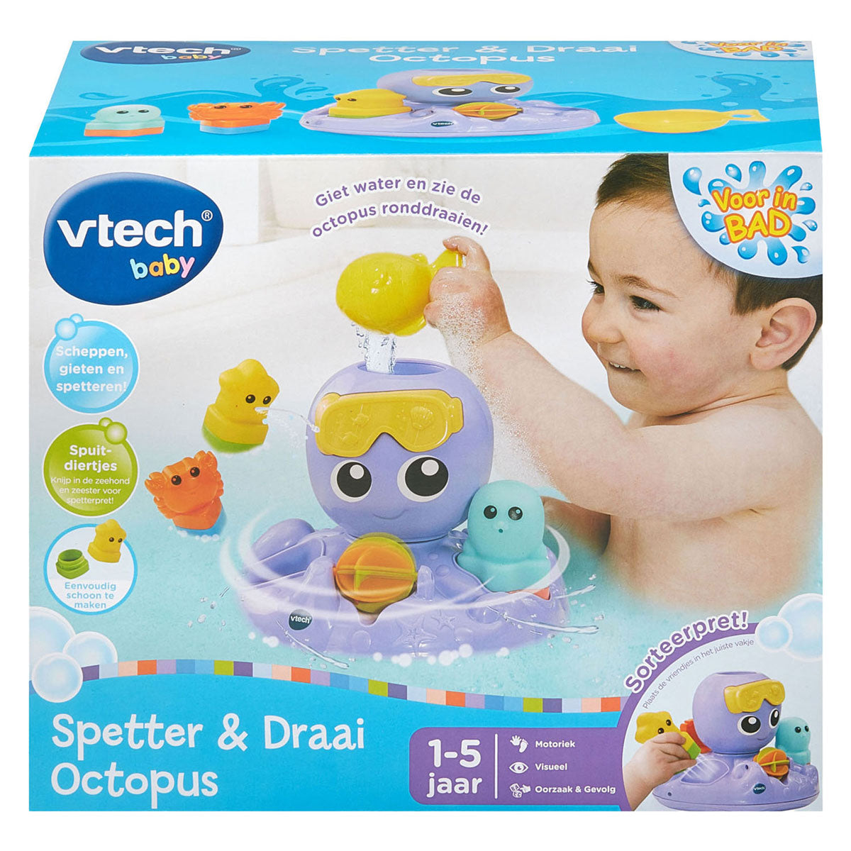 Vtech Badespritzer und Twist-Oktopus